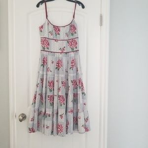 Lazybones Marilyn Dress in Tin Can Bay